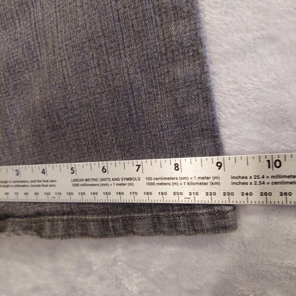 Faded Glory Stretch Bootcut Missy Petite Jeans Gray Size Missy 12 average 34x29 - Picture 7 of 16